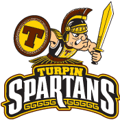 Turpin High School Spartan logo